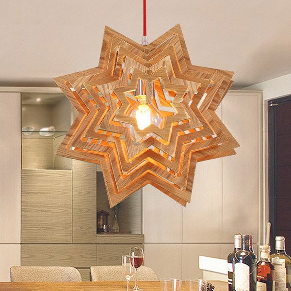 co2 laser cutting a wooden lamp
